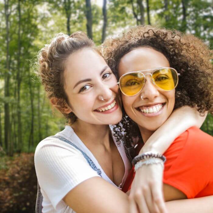 Residents engaging in outdoor recreational activities while building friendships and enjoying the therapeutic benefits of nature