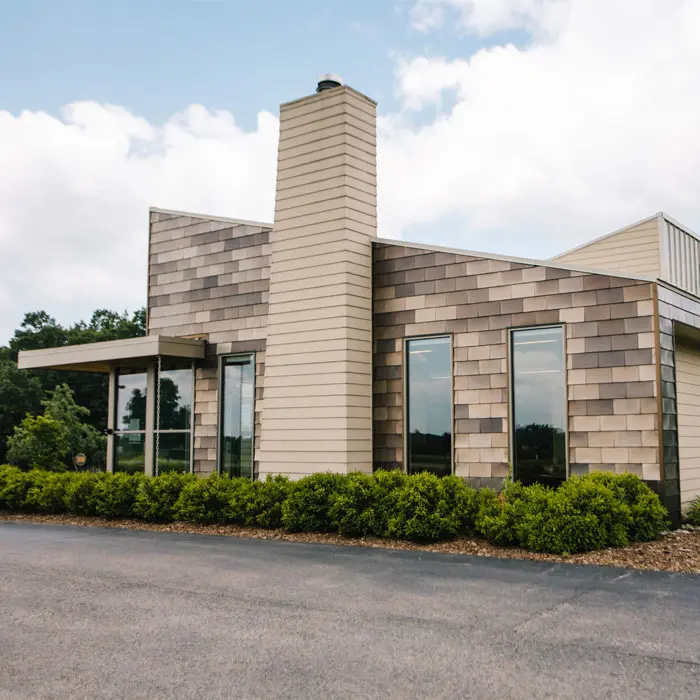 An office building on the Rose Hill Center campus