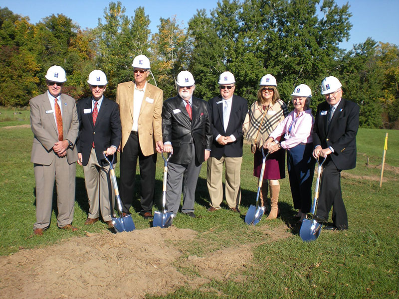 Dan Kelly groundbreaking photo